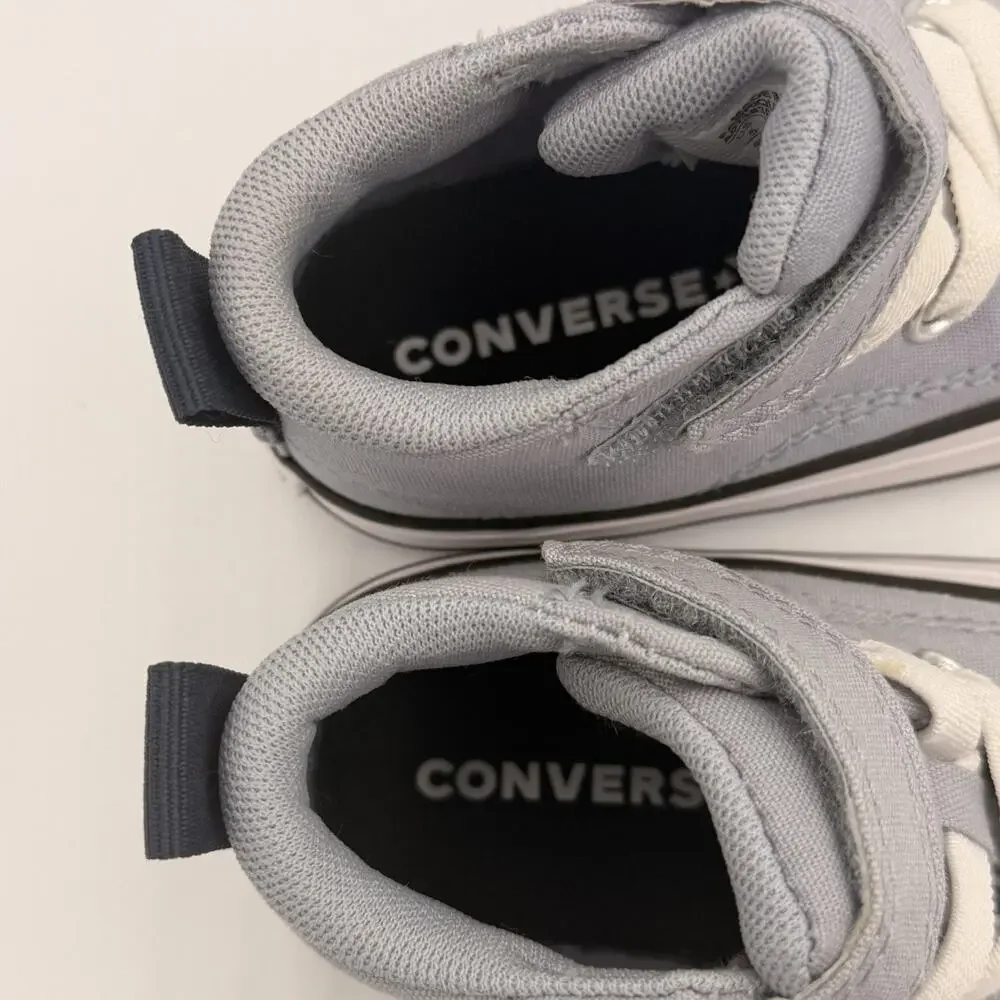 Converse Chuck Taylor Malden Street Mid Infant Size 5 Grey Blue A07383F NIB